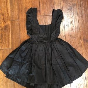 Size 5 Black Linen Dress